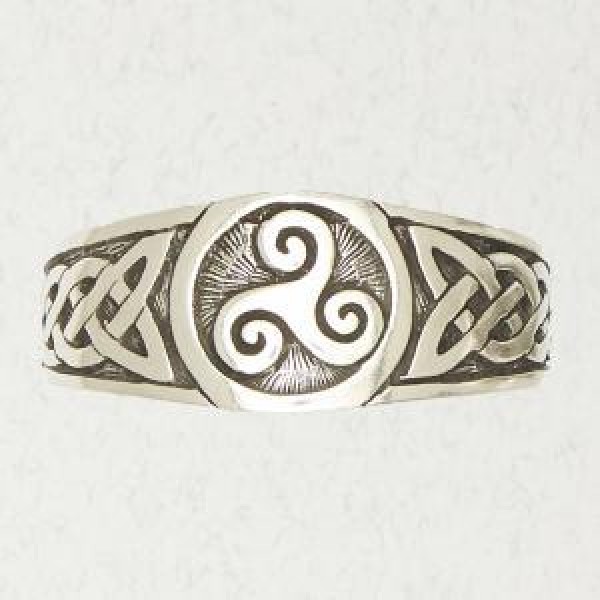 Triskelle Cuff Bracelet