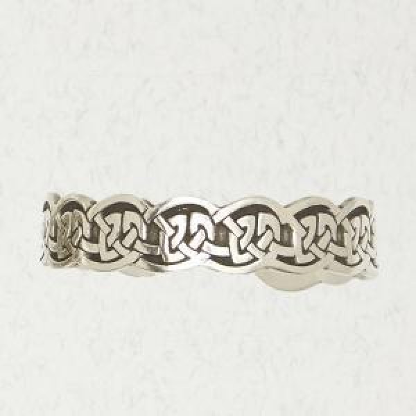 Celtic Weave Cuff Bracelet