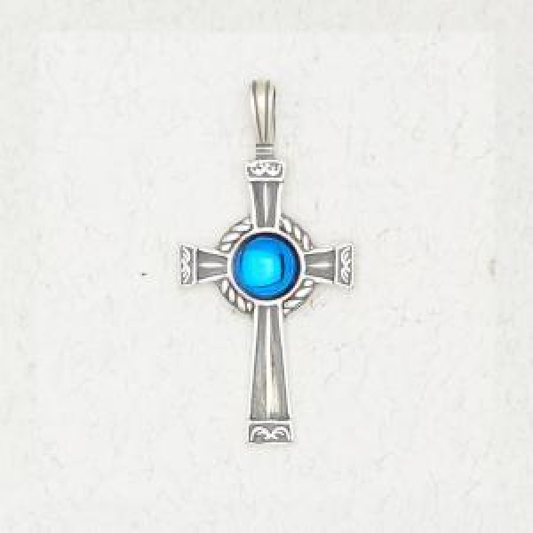 Cross with Accent Cabochon