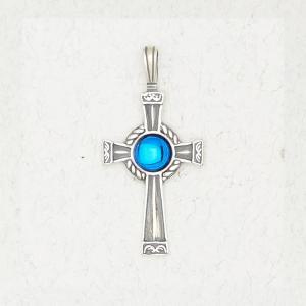 Cross with Accent Cabochon