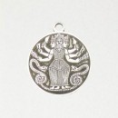 Goddess Pewter Pendant Necklace - Hecate