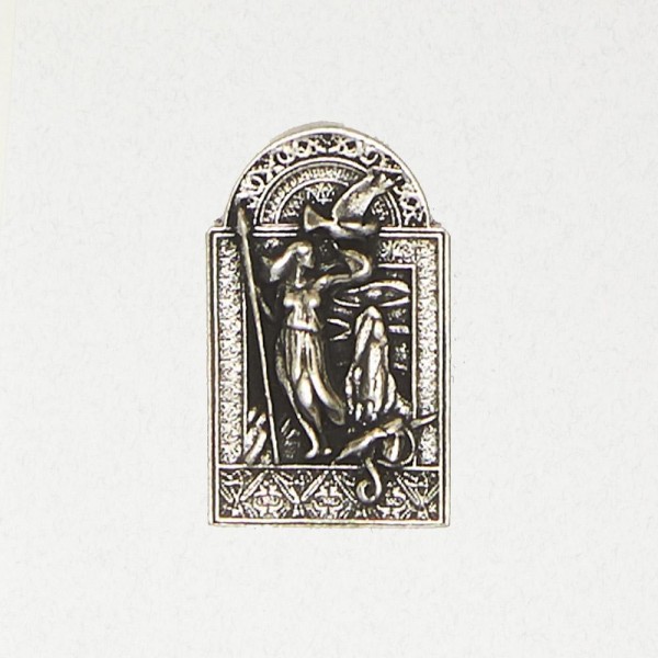Celtic Pewter Pendant Necklace - The Morrigan