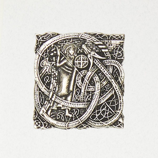 Celtic Pewter Pendant Necklace - Saint Patrick