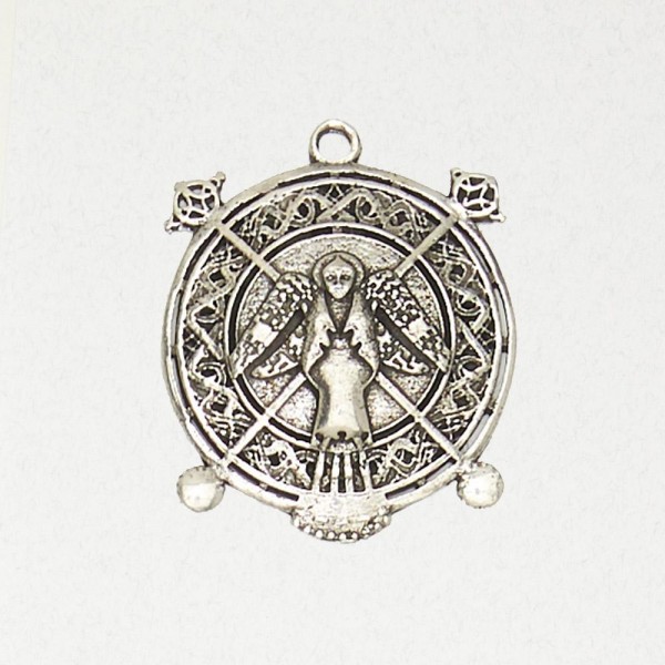 Celtic Pewter Pendant Necklace - Saint Patrick