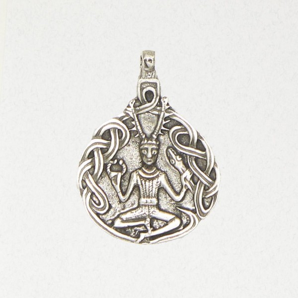 Celtic Pewter Pendant Necklace - Cernunnos