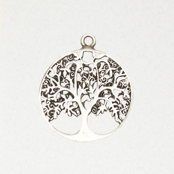 Celtic Pewter Pendant Necklace - Tree of Life