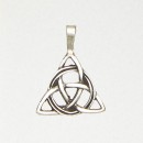 Celtic Pewter Pendant Necklace - Celtic Weave
