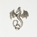 Celtic Pewter Pendant Necklace - Celtic Dragon