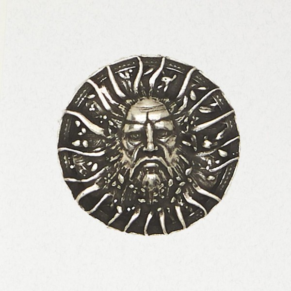 Celtic Pewter Pendant Necklace - The Green Man