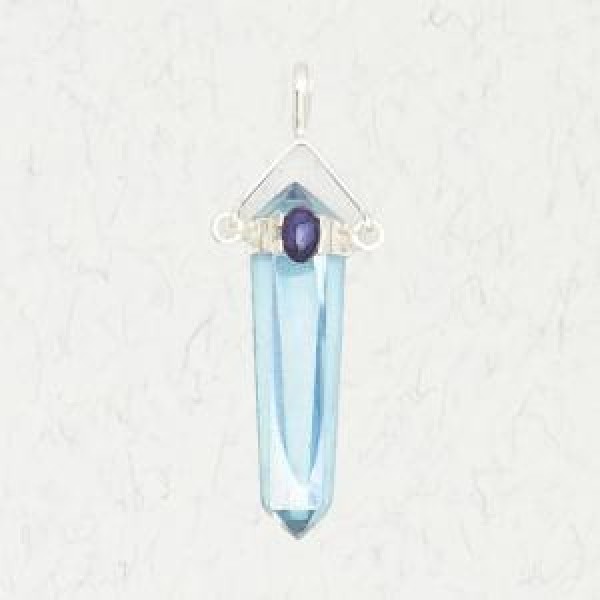 Aqua Aura with Iolite (June)