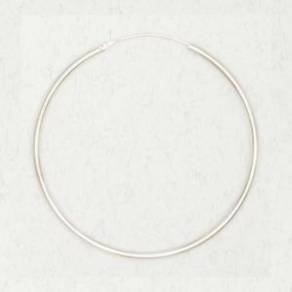 Sterling Silver Hoops – 60MM