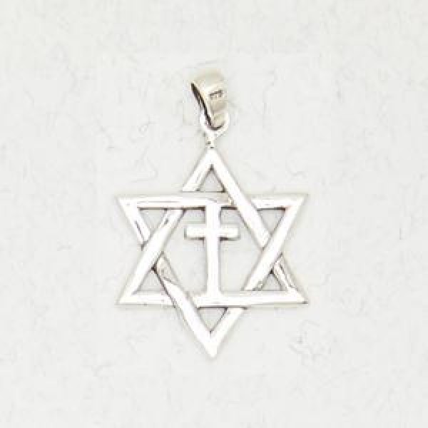 Star of David with Cross