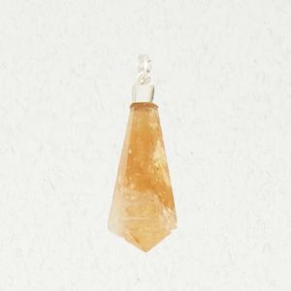 Citrine Pendulum Pendant