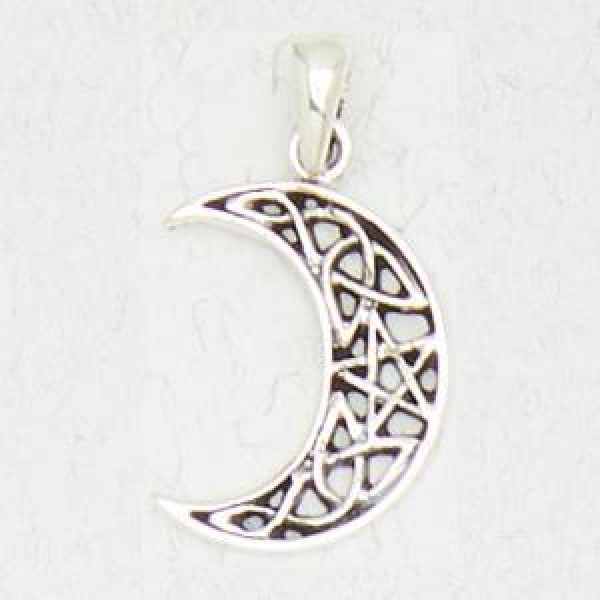 Celtic Moon with Pentagram
