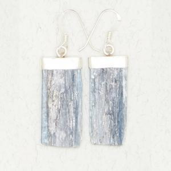 Polished Kyanite Earrings