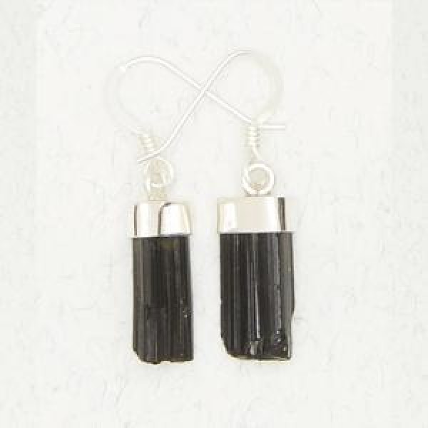 Black Tourmaline Earrings