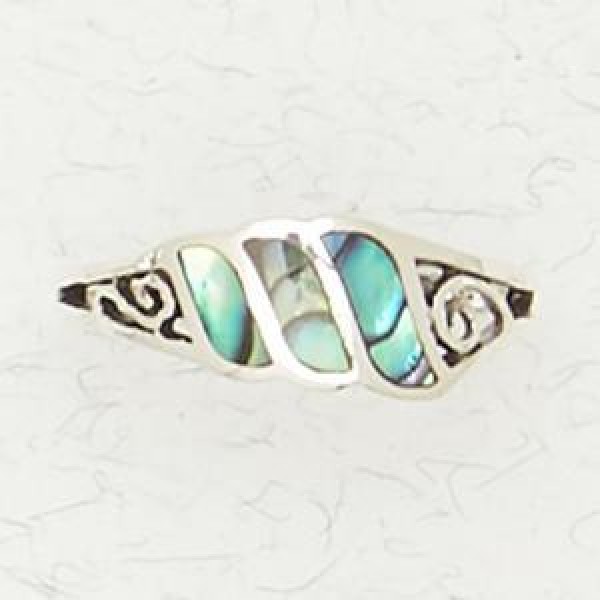 Ring with Inlaid Stone