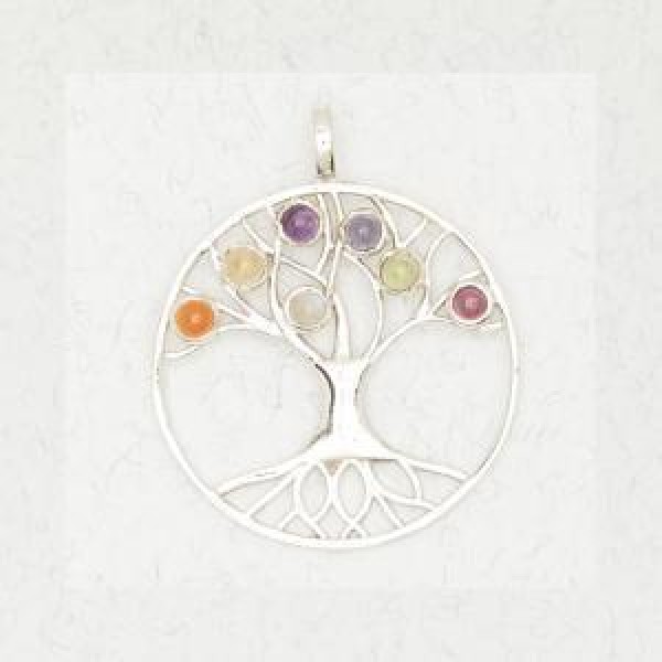 Tree of Life with Chakra Stones