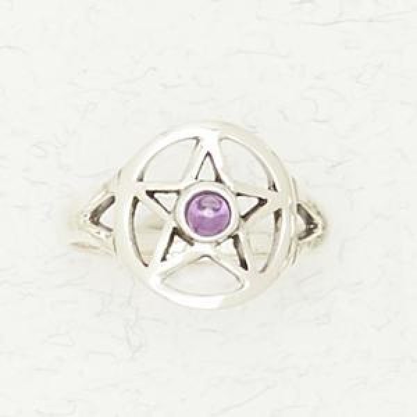 Pentacle with Accent Stone