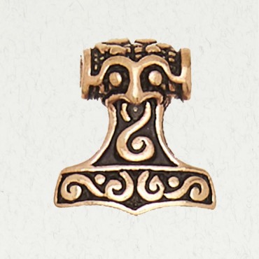 NORSE BRONZE PENDANT NECKLACE - Thor’s Hammer
