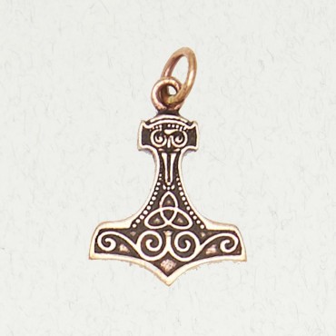 NORSE BRONZE PENDANT NECKLACE - Thor’s Hammer