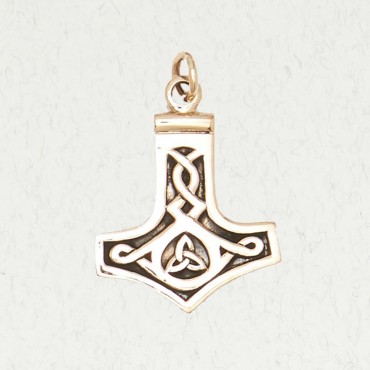 NORSE BRONZE PENDANT NECKLACE - Thor’s Hammer